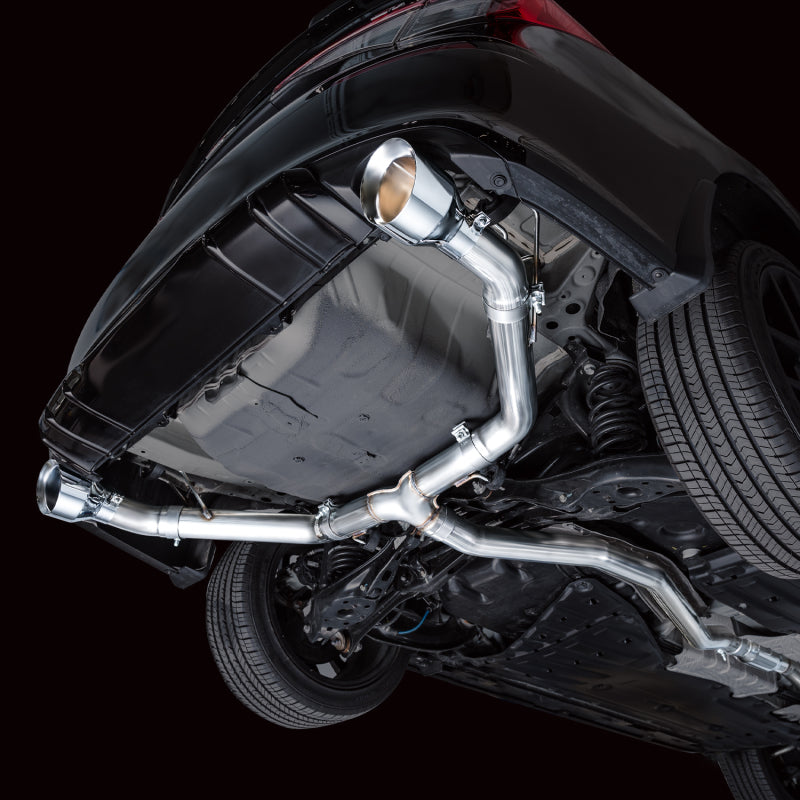 AWE Tuning 22+ Honda Civic Si/Acura Integra Track Edition Catback Exhaust - Dual Chrome Silver Tips Catback AWE Tuning