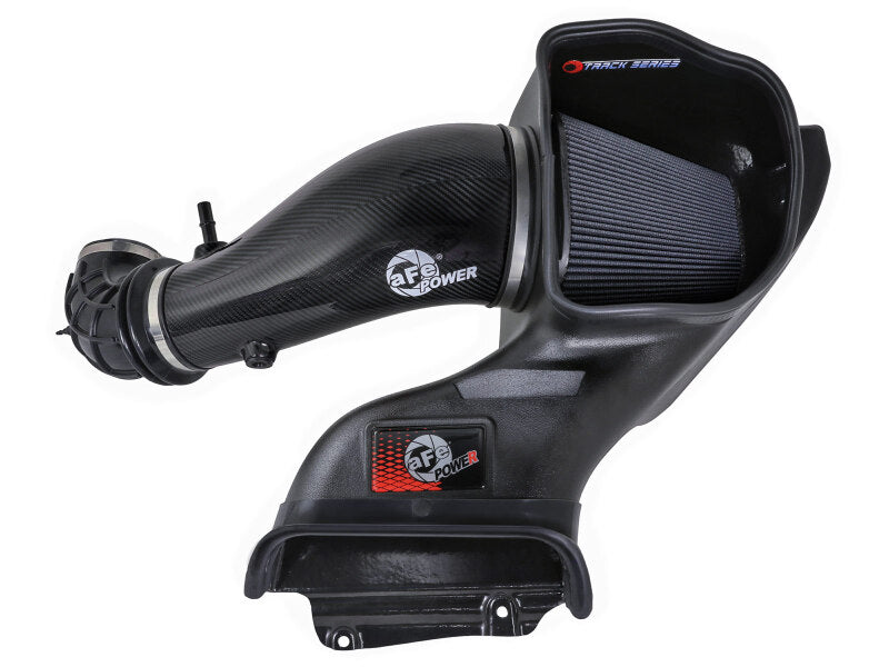 aFe 23-24 Ford F150 Raptor R V8 5.2L Supercharged Track Series Air Intake w/ Black PDS Filter Cold Air Intakes aFe