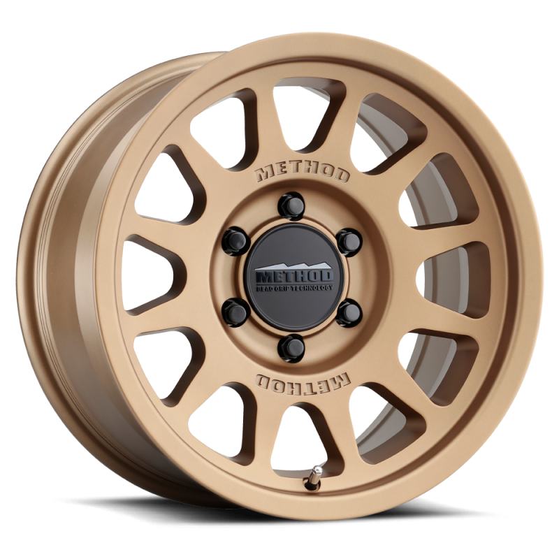 Method MR703 17x7.5 +50mm Offset 6x130 84.1mm CB Method Bronze Wheel Wheels - Cast Method Wheels
