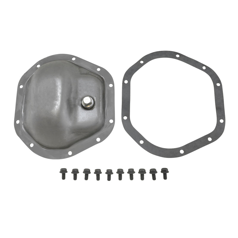 Yukon Gear Steel Cover For Dana 30 Standard Rotation Front Diff Covers Yukon Gear & Axle