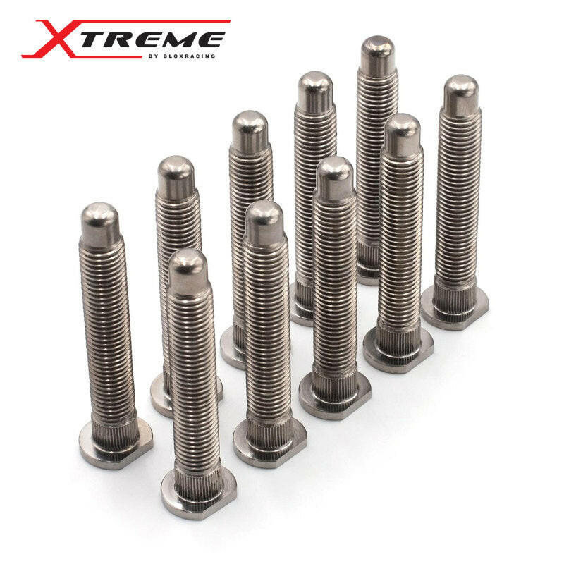 BLOX Racing Honda Xtreme Titanium Wheel Studs 12 x 1.50mm - Set of 10 Wheel Studs BLOX Racing