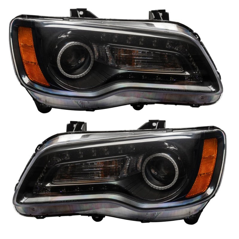 Oracle 11-14 Chrysler 300C SMD HL - Black - NON HID - DRL - w/ BC1 Controller Headlights ORACLE Lighting
