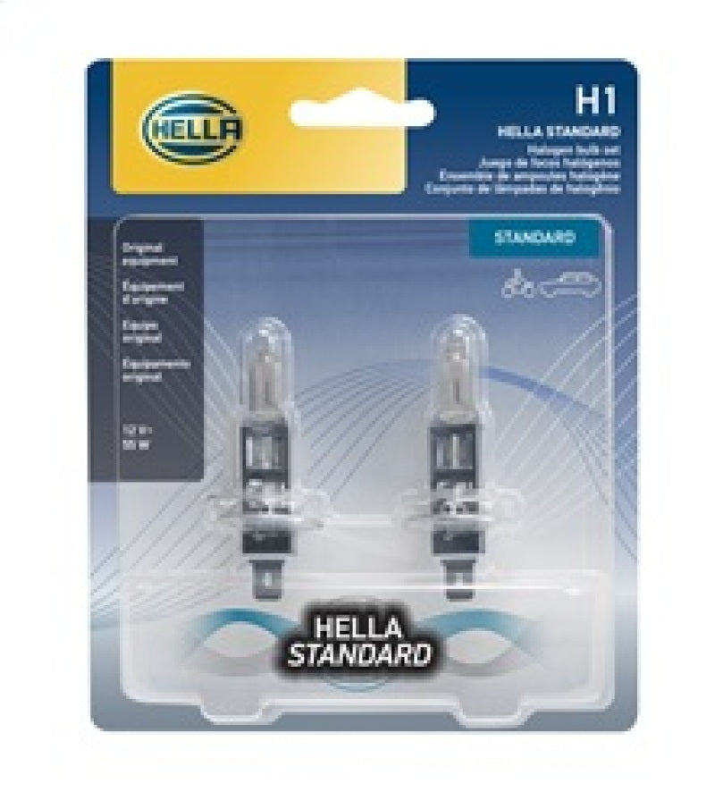 Hella Bulb H1 12V 55W P145S T25 (2) Bulbs Hella