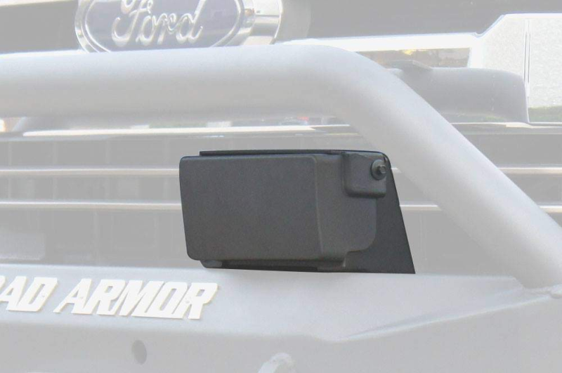 Road Armor 17-20 Ford F-150/F-250 Stealth Front Bumper Adaptive Cruise Control Module - Tex Blk Bumpers - Steel Road Armor