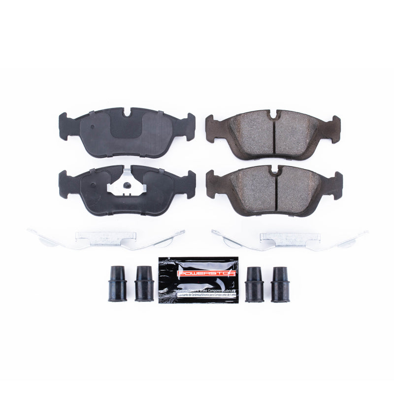 Power Stop 91-98 BMW 318i Front Z23 Evolution Sport Brake Pads w/Hardware Brake Pads - Performance PowerStop