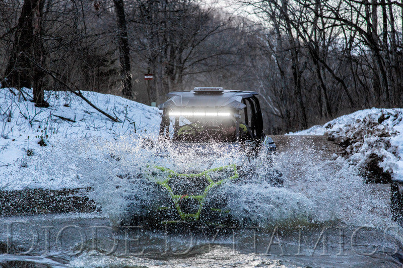 Diode Dynamics 30 In LED Light Bar Single Row Straight Clear Combo Each Stage Series Light Bars & Cubes Diode Dynamics