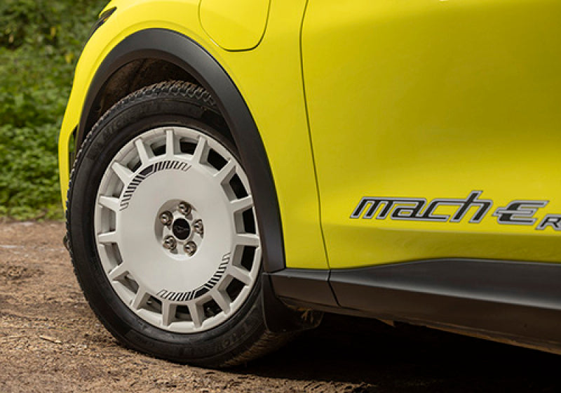 Ford Racing 21-24 Mustang Mach-E Gloss White Rally Wheel Kit Wheels - Cast Ford Racing