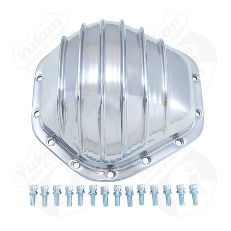 Yukon Gear Polished Aluminum Cover For 10.5in GM 14 Bolt Truck Diff Covers Yukon Gear & Axle