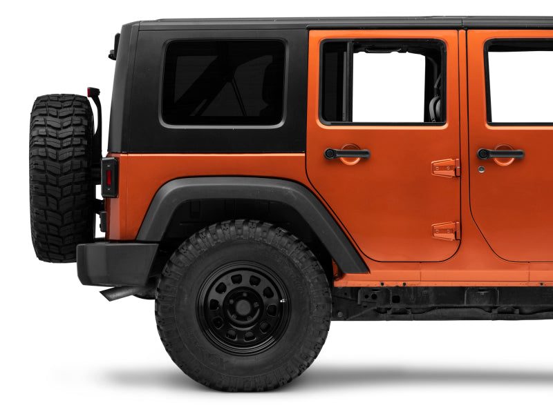 Raxiom 07-18 Jeep Wrangler JK Axial Series Vision LED Tail Lights- Black Housing (Smoked Lens) Tail Lights Raxiom