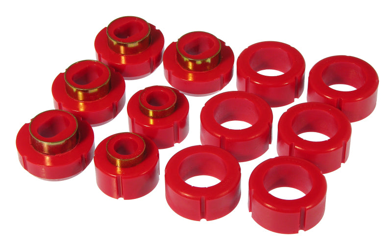 Prothane 82-04 GM 2/4wd S-Series Std Cab Body Mount - Red Bushing Kits Prothane