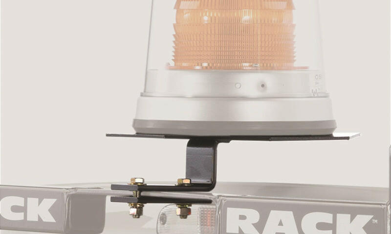 BackRack Light Bracket 10-1/2in Base Center Mount Brackets BackRack