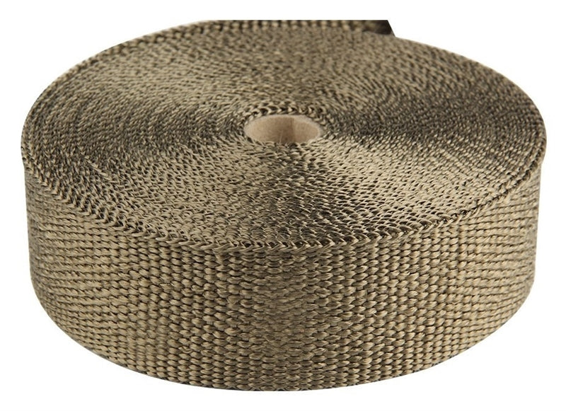 Torque Solution Exhaust Wrap Universal 2inx100ft - Volcanic Rock Exhaust Wrap Torque Solution