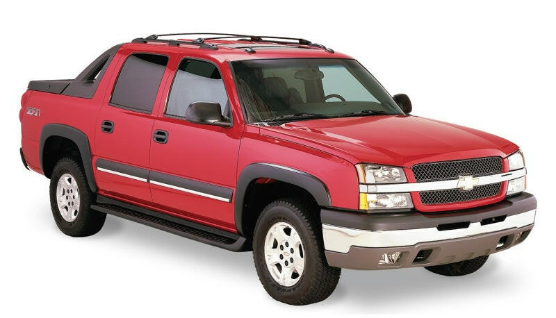 Bushwacker 03-06 Chevy Avalanche 1500 OE Style Flares 4pc w/out Body Hardware - Black Fender Flares Bushwacker
