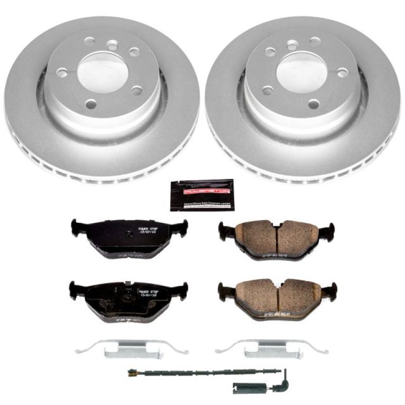 Power Stop 2000 BMW 323i Rear Z23 Evolution Sport Coated Brake Kit Brake Kits - Performance D&S PowerStop