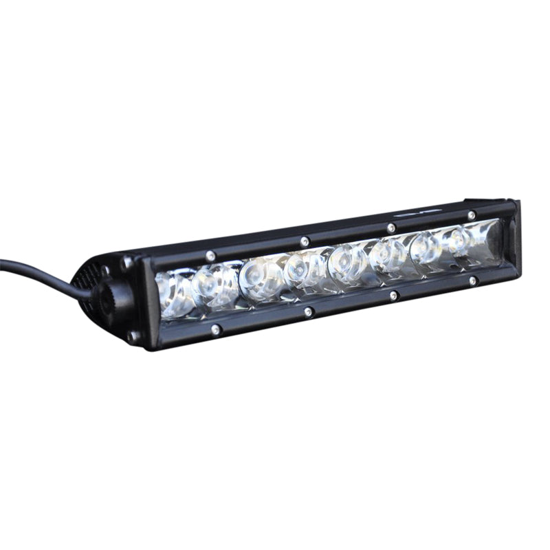 DV8 Offroad SL 8 Slim 10in Light Bar Slim 50W Spot 5W CREE LED - Black Light Bars & Cubes DV8 Offroad