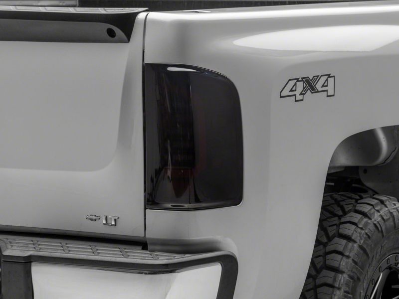 Raxiom 07-14 Chevrolet Silverado 1500 Axial Series LED Tail Lights- Blk Housing (Smoked Lens) Tail Lights Raxiom