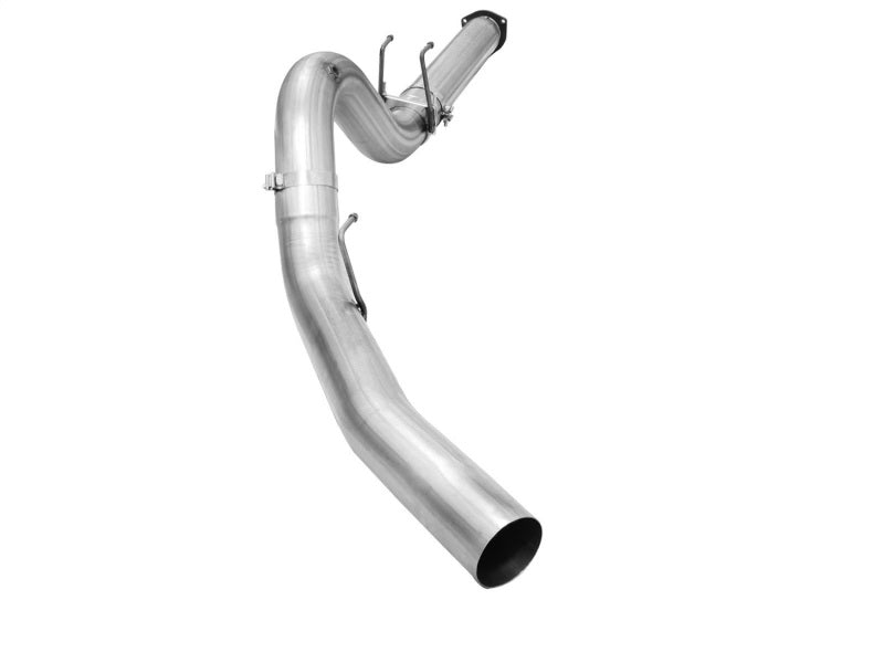 aFe Atlas Exhausts 5in DPF-Back Aluminized Steel Exhaust System 2015 Ford Diesel V8 6.7L (td) No Tip DPF Back aFe