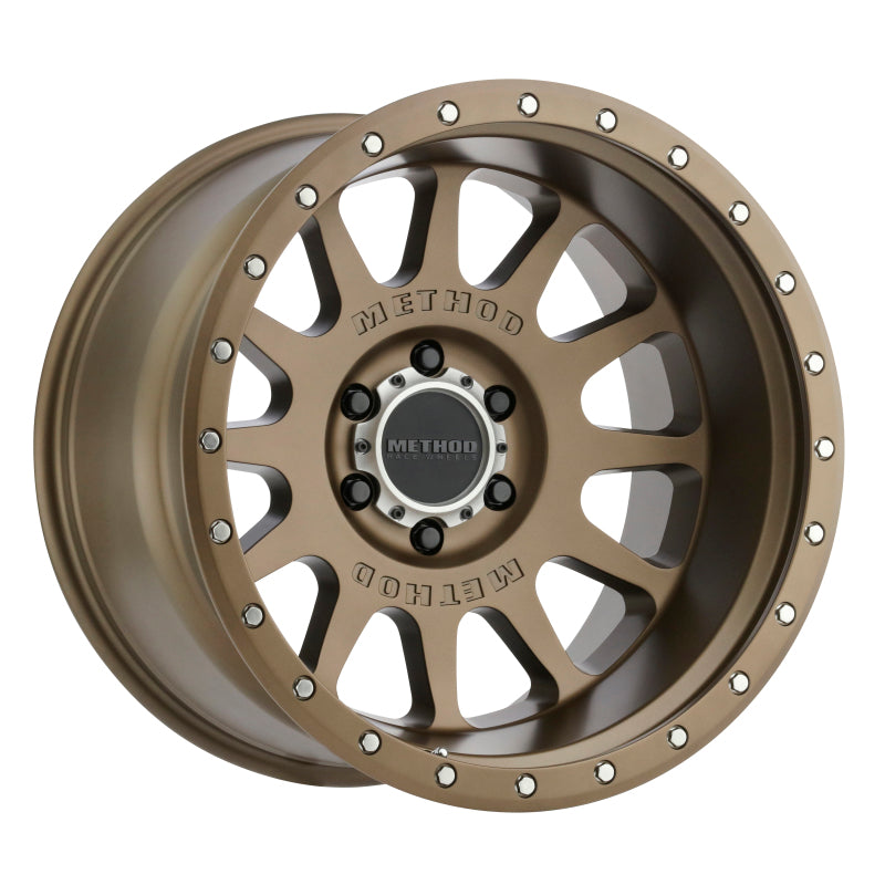 Method MR605 NV 20x10 -24mm Offset 6x135 87mm CB Method Bronze Wheel Wheels - Cast Method Wheels