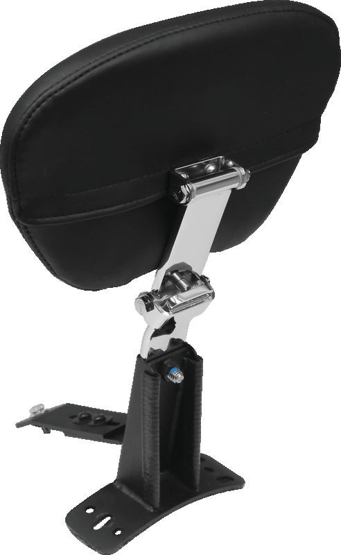 Mustang 97-07 Harley Electra Glide, Rd Glide Super Touring Deluxe Driver Backrest - Black Backrests Mustang Motorcycle