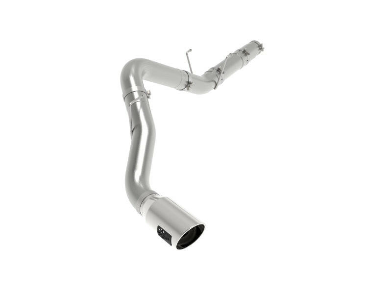 aFe LARGE BORE HD 5in 409-SS DPF-Back Exhaust w/Pol Tip 19-20 Ram Diesel Trucks L6-6.7L (td) DPF Back aFe
