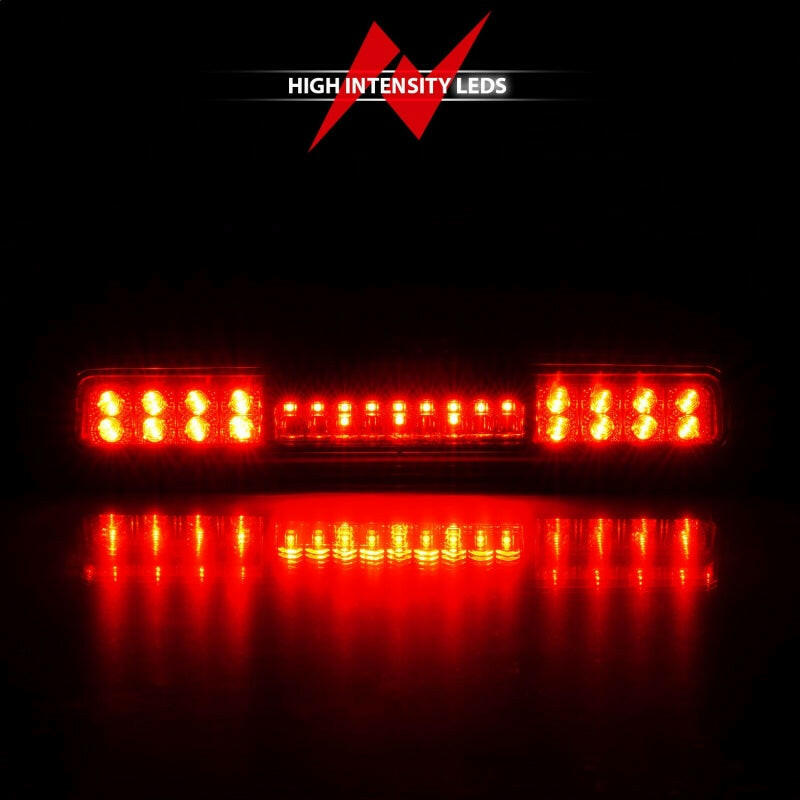 ANZO 1994-2001 Dodge Ram 1500 LED 3rd Brake Light Smoke Lights Corner ANZO