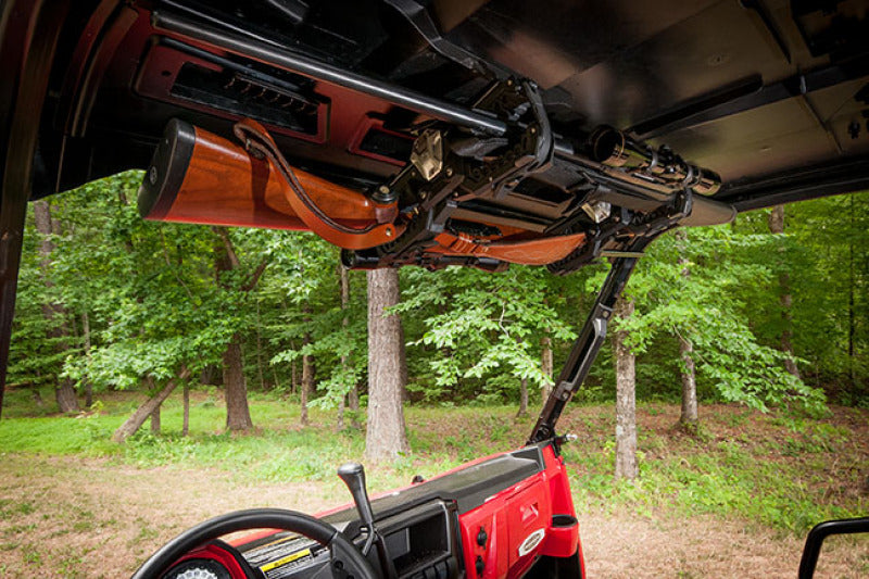 Seizmik 01+ Can Am/ Honda/ Kawasaki/ Kubota UTV OHGR 2 Gun Rack 2 in. Clamp Cargo Organization Seizmik