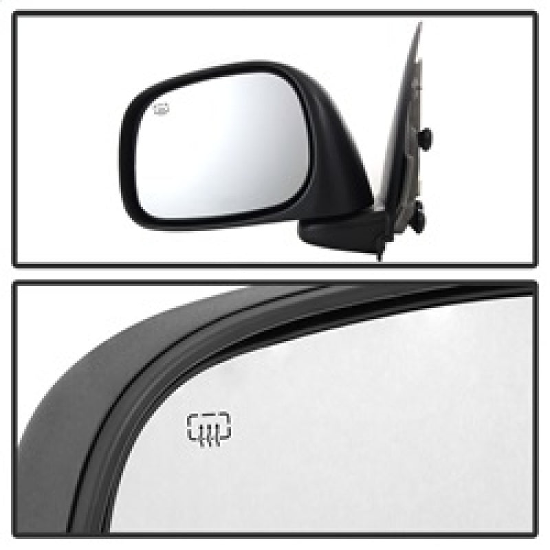 xTune Dodge Ram 02-08 Power Heated OE Mirror - Left MIR-03DRAM02-PW-L Side Mirrors SPYDER