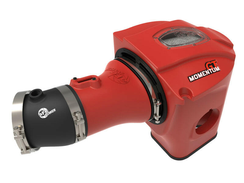aFe Momentum GT Limited Edition Cold Air Intake 15-16 Dodge Challenger/Charger SRT Hellcat - Red Cold Air Intakes aFe
