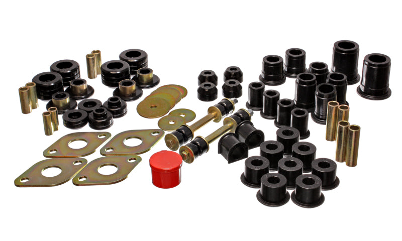 Energy Suspension 89-95 Toyota 4WD Pickup (Except T-100 & Tundra) Black Hyper-Flex Master Bushing S Bushings - Full Vehicle Kits Energy Suspension