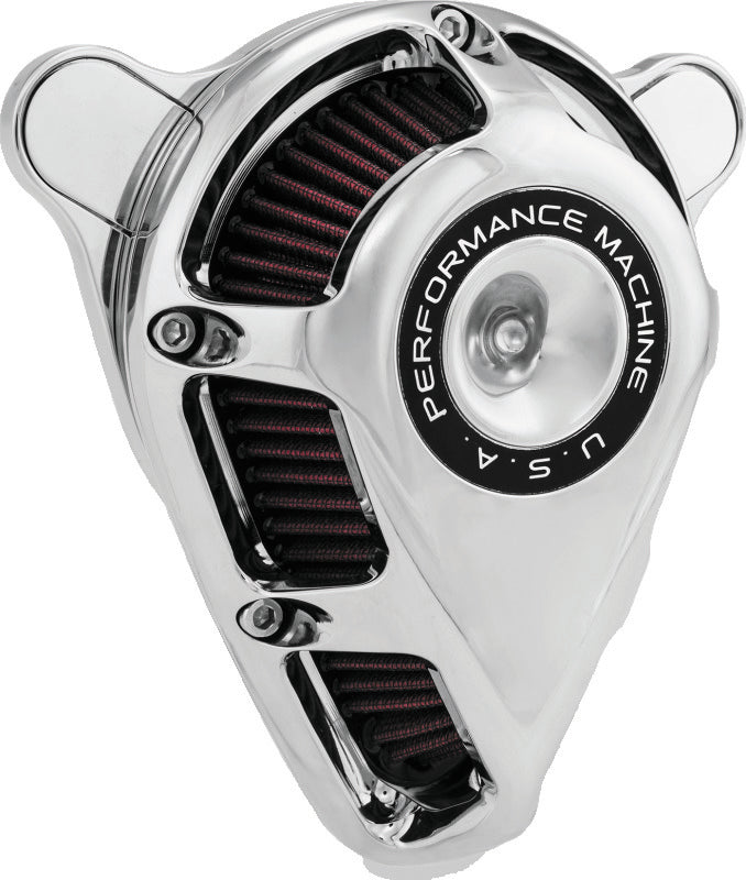 Performance Machine Jet Air Cleaner - Chrome Air Filters - Direct Fit Performance Machine