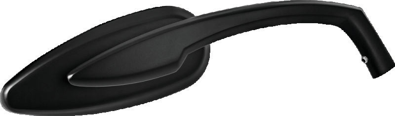 Kuryakyn Teardrop Mirrors Satin Black Rear View Mirrors Kuryakyn