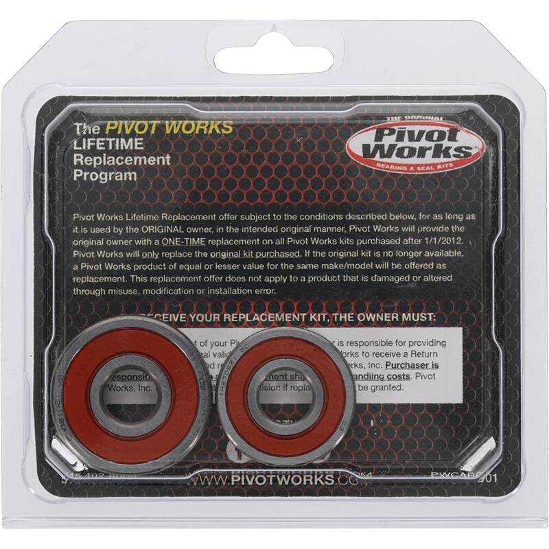 Pivot Works Honda, Kawasaki, Suzuki, Yamaha Wheel Bearing Kit Premium Bearings Control Arms Pivot Works