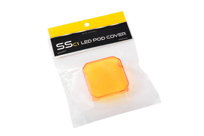 Diode Dynamics Stage Series C1 LED Pod Cover - Yellow Each Light Accessories and Wiring Diode Dynamics
