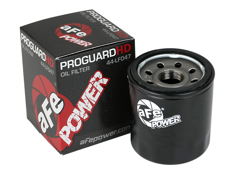 aFe ProGuard HD Oil Filter; 19-20 GM Silverado 1500; L4 2.7L - Single Oil Filters aFe