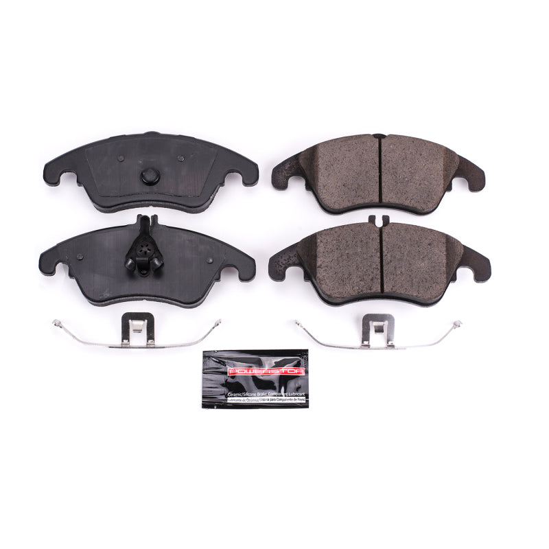 Power Stop 12-15 Mercedes-Benz C250 Front Z23 Evolution Sport Brake Pads w/Hardware Brake Pads - Performance PowerStop