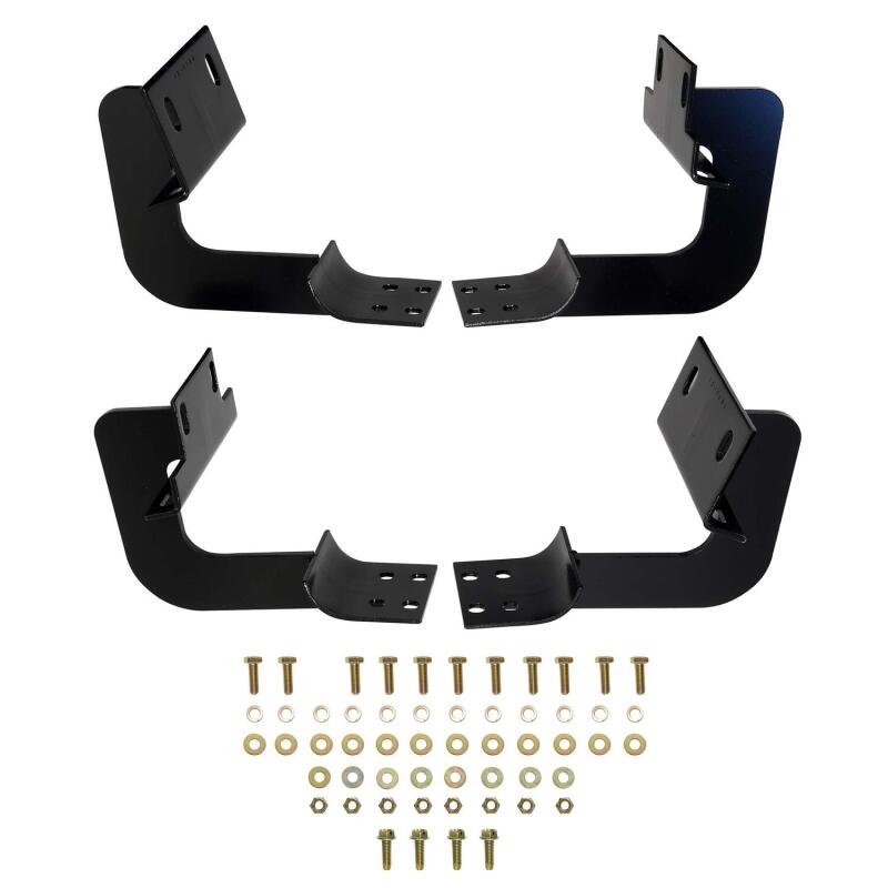 Westin 2007-2014 Ford Expedition EL Premier Oval Nerf Step Bar Mount Kit - Black Hardware Kits - Other Westin