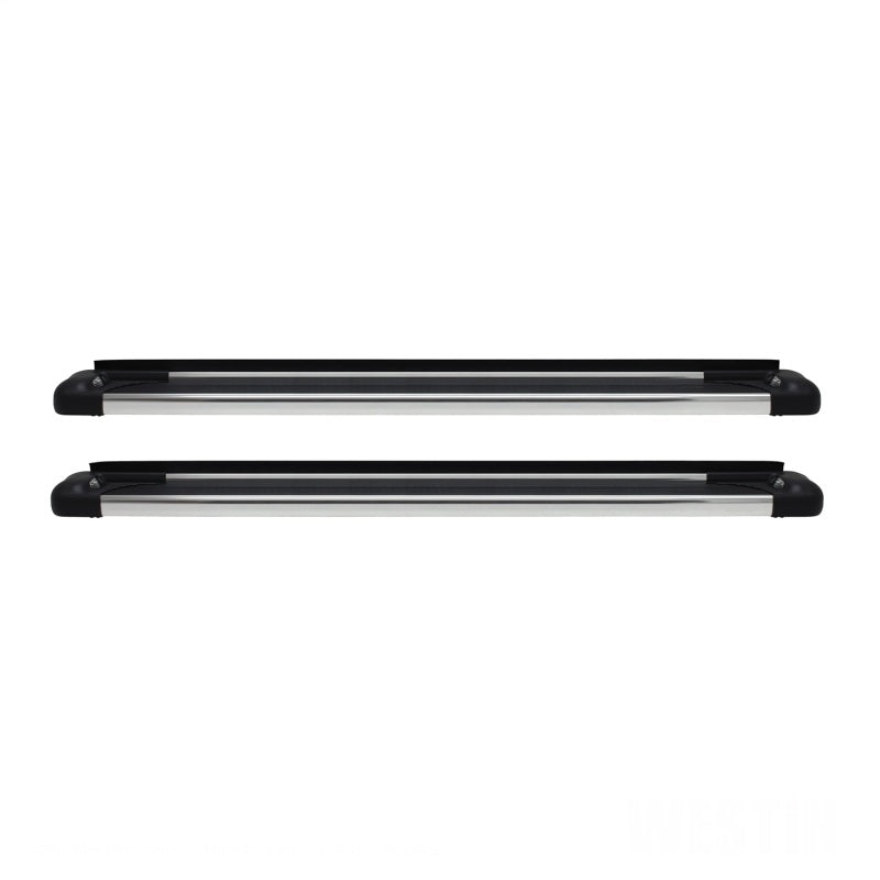 Westin SG6 Polished Aluminum Running Boards 74.25 in Running Boards Westin