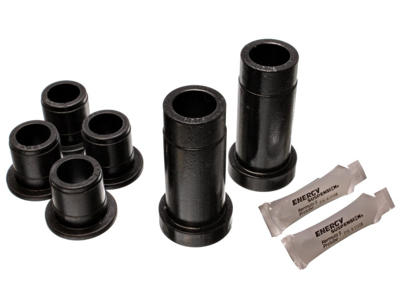 Energy Suspension 84-88 Toyota Pick Up Black Front Lower and Upper Control Arm Bushing Set (must reu Bushing Kits Energy Suspension
