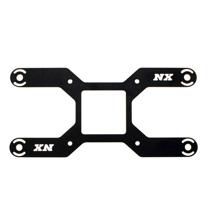 Nitrous Express Carb Plate Solenoid Bracket for 4150 (4 Solenoids) Brackets Nitrous Express