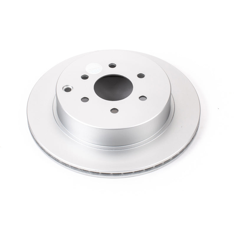 Power Stop 05-12 Nissan Pathfinder Rear Evolution Geomet Coated Rotor Brake Rotors - OE - Cryo PowerStop