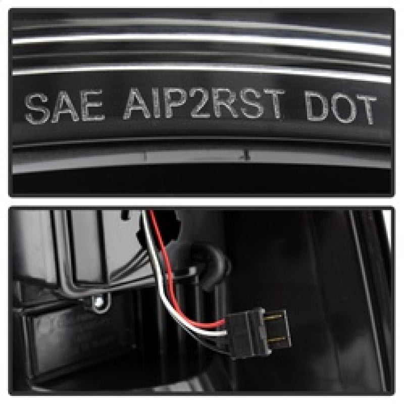 xTune 09-18 Dodge Ram 1500 (Incandescent Model) LED Tail Lights - Blk (ALT-ON-DR09-LBLED-BK) Tail Lights SPYDER