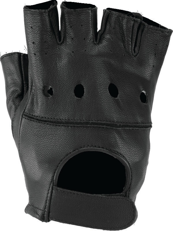 Kuryakyn Leather By River Road Diamond Shorty Gloves Black Womens -2XL Gloves Kuryakyn