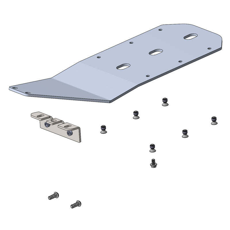 Artec Industries 2019-2025 Jeep Wrangler JL Sahara Jlu Etorque Aluminum Skid Skid Plates Artec Industries