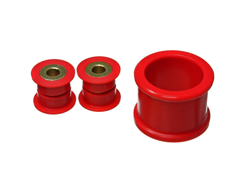 Energy Suspension 06-11 Honda Civic DX/EX/LX Red Hyper-Flex Steering Rack Bushing Bushing Kits Energy Suspension