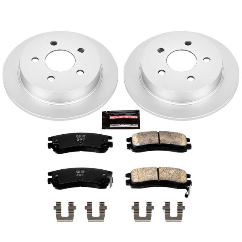 Power Stop 04-05 Buick Century Rear Z17 Evolution Geomet Coated Brake Kit Brake Kits - Performance Blank PowerStop
