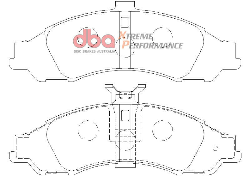 DBA 04 Pontiac GTO XP650 Front Brake Pads Brake Pads - Performance DBA