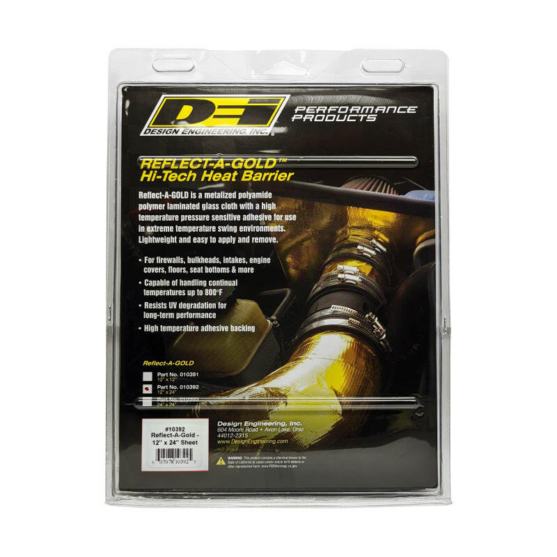 DEI Reflect-A-GOLD 12in x 24in Sheet Thermal Tape DEI