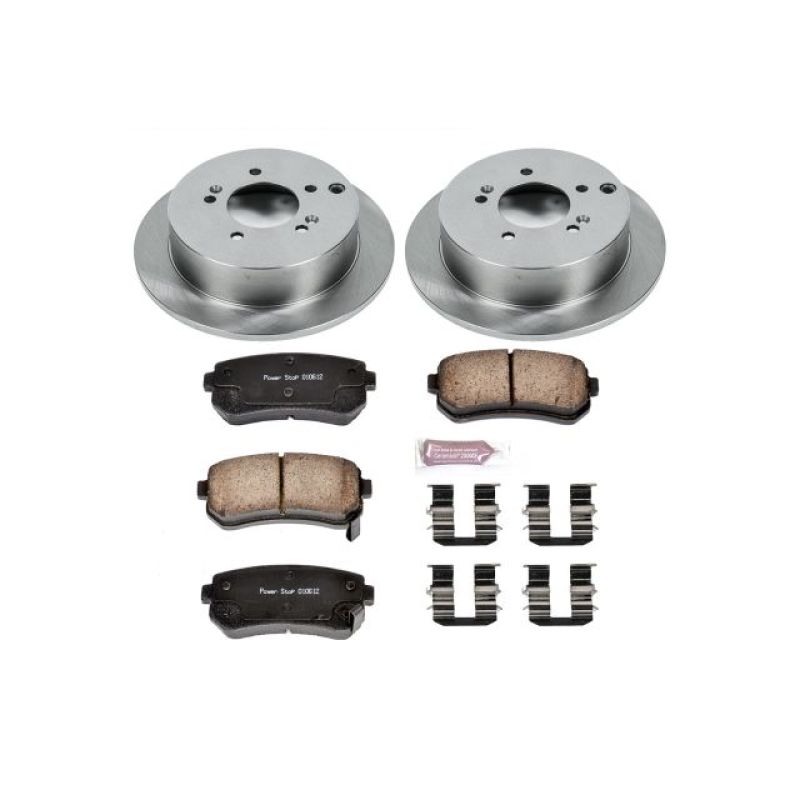 Power Stop 10-15 Hyundai Tucson Rear Autospecialty Brake Kit Brake Kits - OE PowerStop