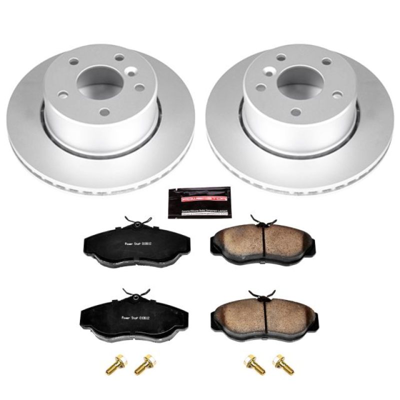 Power Stop 99-04 Land Rover Discovery Front Z23 Evolution Sport Coated Brake Kit Brake Kits - Performance D&S PowerStop