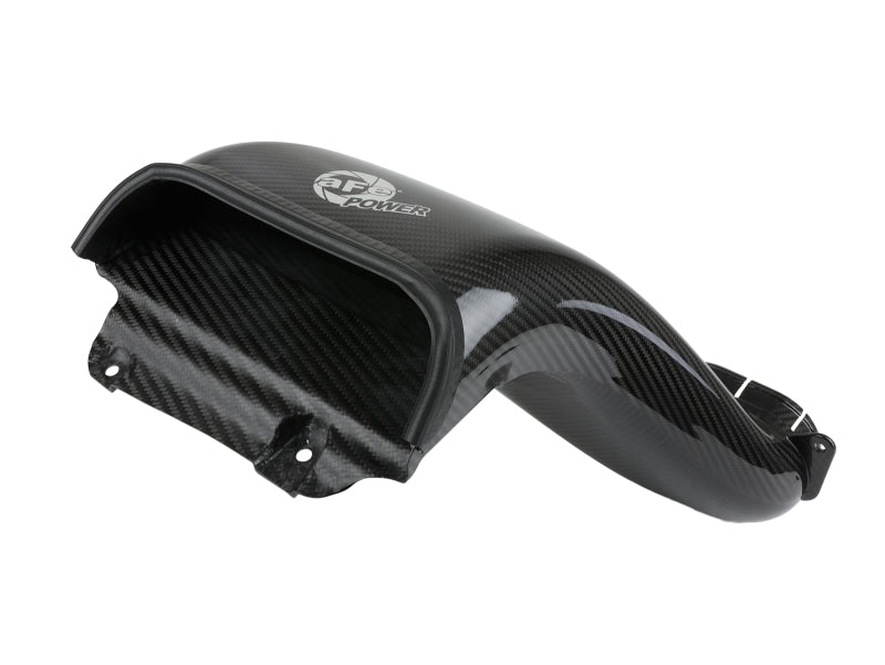 aFe Quantum Cold Air Intake System Scoop 18-20 Ford F150 EcoBoost V6-3.5L/2.7L - Carbon Fiber Cold Air Intakes aFe